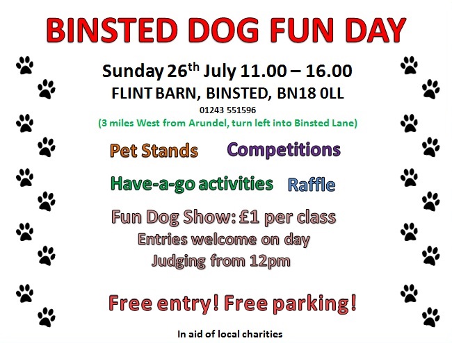 Binsted dog fun day